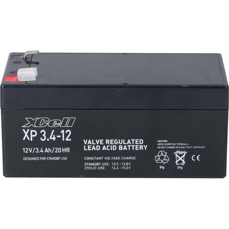 XCell Bleiakku XP3,4-12 12V 3,4Ah Pb (1/5)