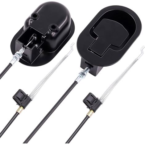 4pcs poignée, câble, kit de réparation, chaise longue, universel, métal, 112mm (1/5)