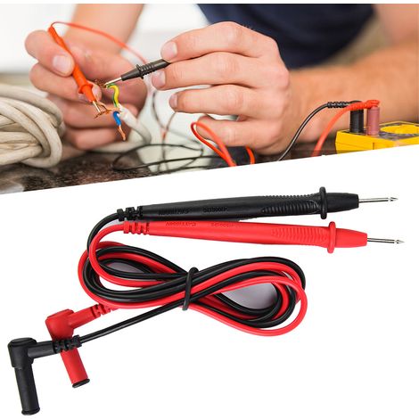 paire de cordons de test universels pour multimètre Ut l20 avec gaine de blindage et accessoires de test (1/5)