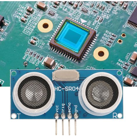 Lot de 5 modules de télémétrie ultrasonique HC SR04 pour Arduino (1/4)