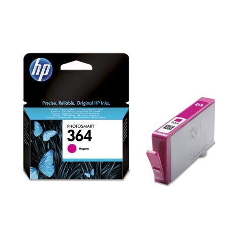 HP Cartucho de tinta original 364 magenta