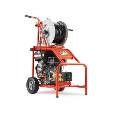 Banyo – Nettoyeur haute pression thermique 16 CV – Débit 21 l/min – Pression max 205 bar – Tuyau 15m pour nettoyage conduites 2" à 10" (1/3)