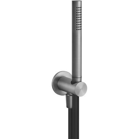 Juego de ducha Gessi 316 incluido el codo de conexión a la pared