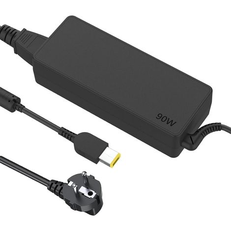 Bloc d'alimentation 90 W 20 V 4,5 A compatible avec Lenovo ThinkPad X1 T540p T470p T460p E570 E575 L560 L570 S531 ideapad Yoga 720 730 Flex 2 3, Lenovo B40 B41 B55 0 G40. Ordinateur portable Z70 (1/5)