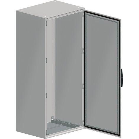 [JAMAIS UTILISE] Armoire Électrique au Sol Acier SCHNEIDER Spacial SM 1 Porte 2000x600x300mm - NSYSM20630 (1/5)