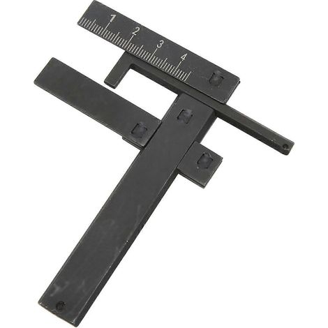 Indicateur de niveau de flotteur pour carburateurs, jauge métrique, 0–40 mm, réglable, en acier, pour la plupart des motos (1/5)