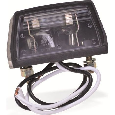 Kennzeichenleuchte 12V mit 5W Glühbirne