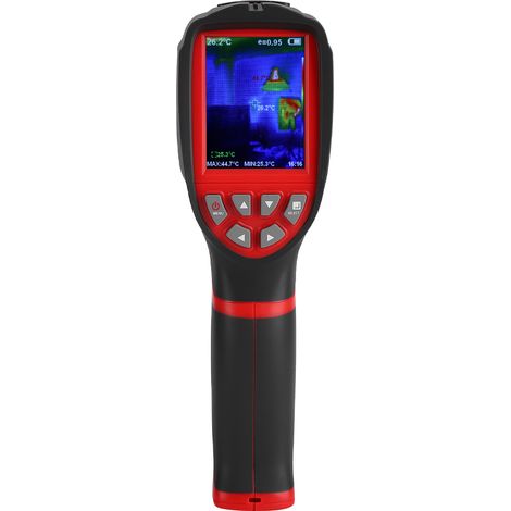 Caméra thermique industrielle portable WT3160, rechargeable par USB et réglable, caméra thermique infrarouge haute précision (1/5)