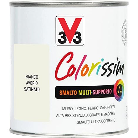 Smalto Multisupporto Colorissim Bianco Avorio 2,5 LT (1/2)