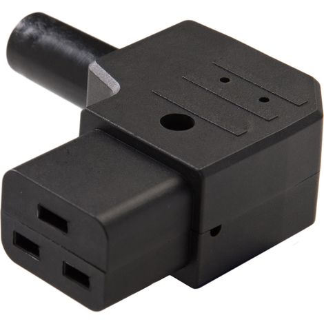 Connecteur IEC Femelle C19 RS PRO, Montage sur câble, 16A ( Prix pour 1 )