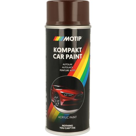 PEINTURE ACRYLIQUE KOMPAKT 41013 ROUGE BRILLANT 400ML MOTIP