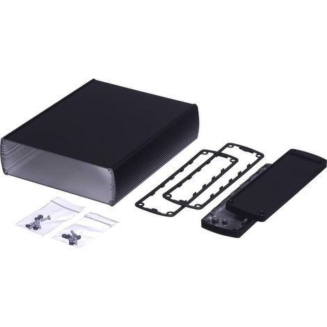 Bopla ABP 1600 Caja de Aluminio Negro 200 x 169 x 52 mm