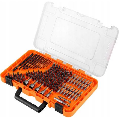 Juego de brocas y puntas neo tools 120 piezas metal variado (1/2)
