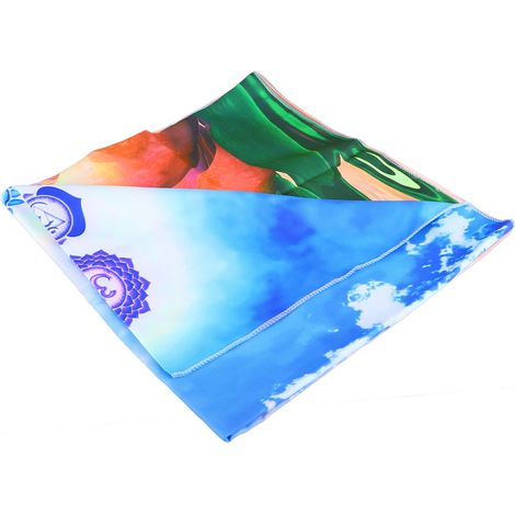 Tapis mural Fleurs Phosphorescentes UV Tissu Décoratif Fluorescent pour Chambre Dortoir GTYJ(57) 200x150cm / 79x59in (1/5)
