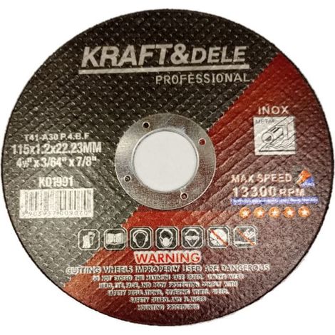 DISCO DE CORTE DE METAL KD1991