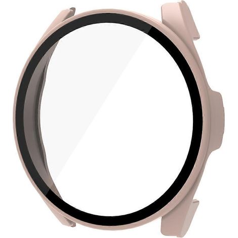 Coque de protection d'écran en verre trempé pour Apple Watch S2 (42 mm) - Rose (1/5)