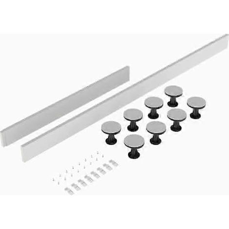 Kit de pieds de support pour receveurs de douche rectangulaires de 1 mm à 1200 mm