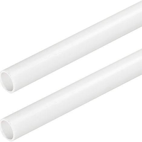 Tubo rigido passacavi 16mm 2 metri tondo bianco Aigostar