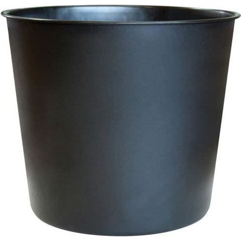 ELHO Pot de fleurs Brussels 32 - Diamond haut et Easy Insert - Vivre noir - Intérieur - L 32 x W 32 x H 27.6 cm (1/3)