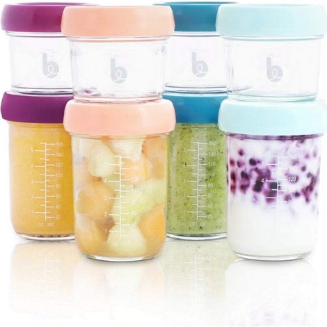 Lot de Pots de Conservation Verre 4x100ml (1/5)