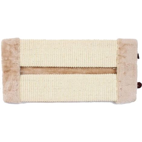 Griffoir pour chat Bratch Board, poteau mural d'angle pour chatons, structure à griffer en sisal pliable pour chats (kaki), accessoires pour animaux de compagnie (1/5)