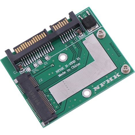 Half-height MINI PCIe/mSATA/5cm SSD to 2.5-inch half-height SATA3 interface adapter card (1/5)