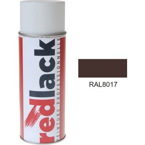 Sprühfarbe 400 ml – RAL 8017 - Matt - Schokoladenbraun - für verschiedene Oberflächen - Redlack