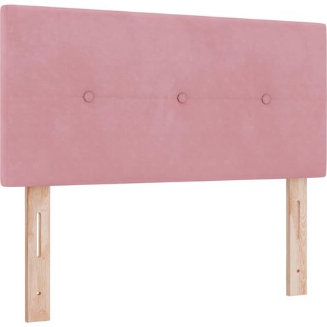 Tête de lit,Panneau décoratif avec des lumières à LED Réglable Rose 80 cm Velours CFW1661070 (1/5)