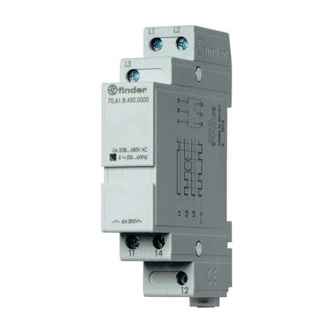 Finder 70 61 8 400 0000 Relé de Control 3-Fases