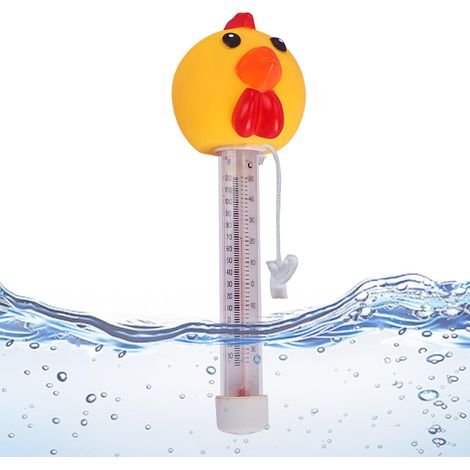 Pool Thermometer Kükenförmiges Aquariumzubehör