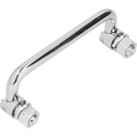 Poignée de maintien en acier inoxydable poli, barre de rampe, usage multiple pour camping-car, bateau, yacht, maison (1/5)