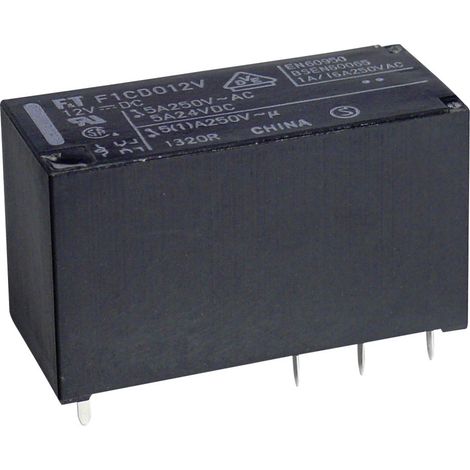 Takamisawa FTR-F1 CD 012 Printrelais 12 V/DC 5 A 2 Wechsler 1 St. (1/2)