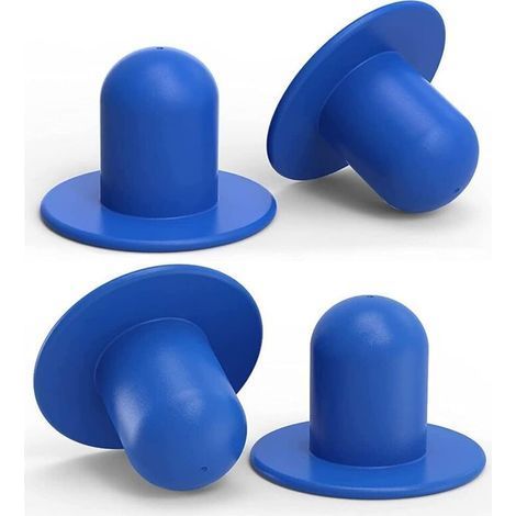 Lot de 4 Bouchons Universels pour Piscines Hors Sol, Filtres et Pompes de Filtration – Compatible Intex (1/5)