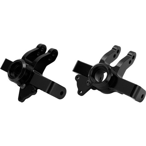 paire de coupelles de direction avant en alliage d'aluminium pour voiture RC LOSI SUPER BAJA REY 1/6 - Pièces de rechange - Noir (1/5)