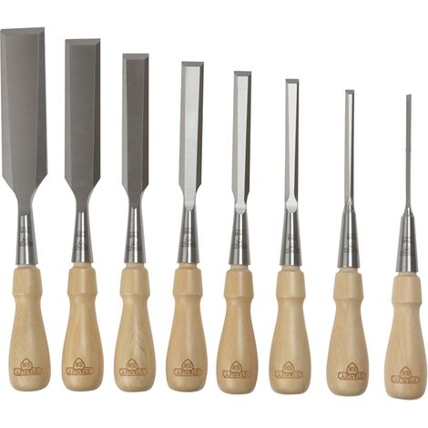 Sweetheart Socket Chisel Set of 8: 3 6 8 12 15 18 25 & 32mm (1/5)