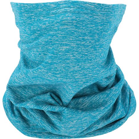 Cache-col en nylon d'hiver multifonction pour sports extérieurs, écharpe faciale épaisse bleue pour cyclisme. (1/5)