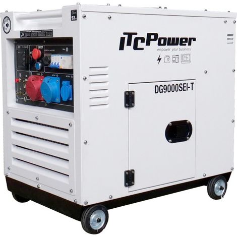 DG9000SEi-T Generador Diésel Inverter 6,5Kw/8,1kVA Full Power ITCPower (1/5)