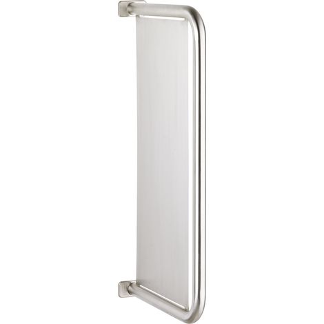 KWC AR Urinaltrennwand, CAMPUS, Edelstahl,  60x760x397 mm, Rohrrahmen 32 mm