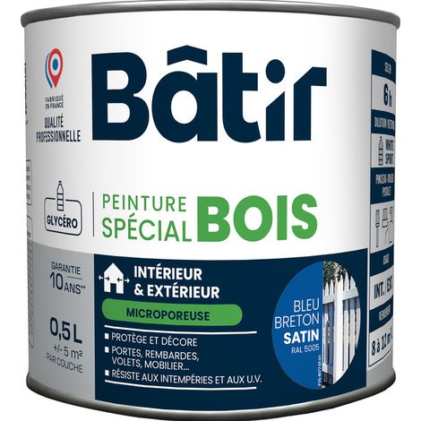 P/legno Sat 0,5l Blu B Ral5005