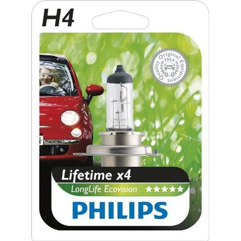 Phare Philips 'EcoVision H4' 12 V 55 W (1/5)