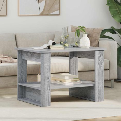 Couchtisch Graues Sonoma 72 x 50 x 50 cm Holzwerkstoff