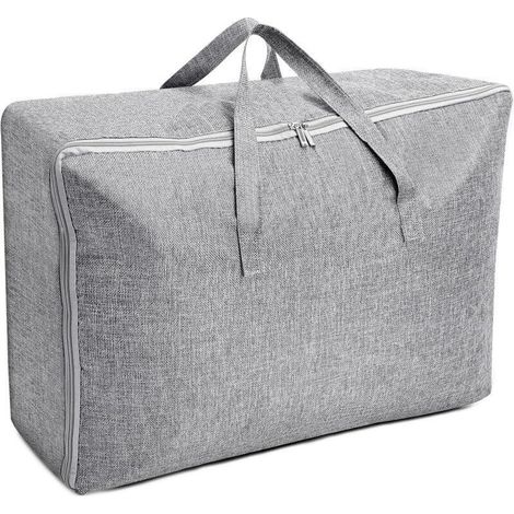 Grand Sac de Rangement 105L, Rangement Sous Lit Pliable Closet Organizer Sac de Rangement pour Couette Imperméable avec Poignées Renforcées pour Édredons Couvertures Oreillers Vestes (1/5)