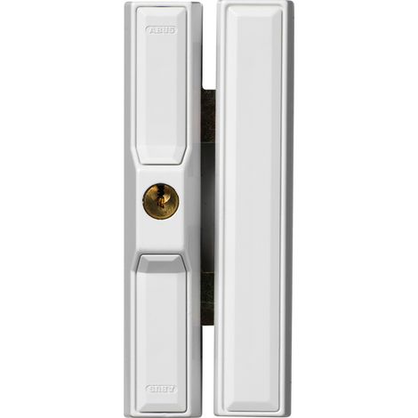 Abus Fensterzusatzschloss weiß Fensterschloss Fenstersicherung Sicherung (1/4)