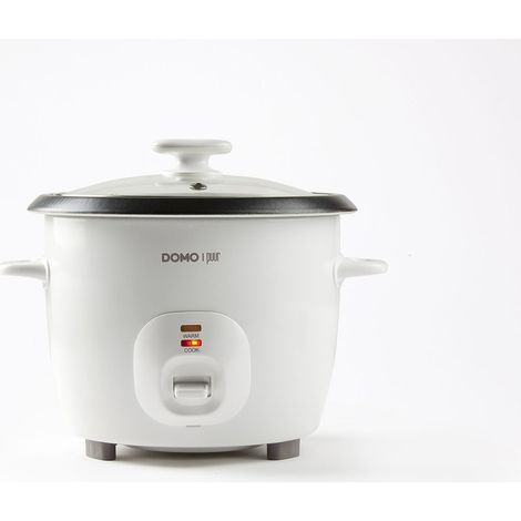 Elektrischer Reiskocher 1,3 Liter - Warmhaltefunktion & Cool Touch - 536 Watt