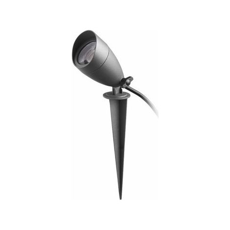Spike Spotlight tilt TERRA 110-130V IP65 LED SMD AC 6W 640lm(380lm) CRI80 3000K 50º Antracite (1/3)