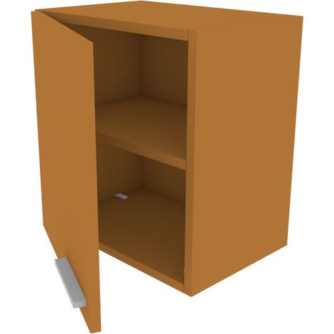 Libreria pensile moderna con anta - Design minimalista e montaggio rapido - Zolfo