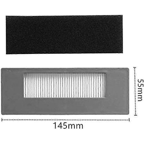 Stück HEPA-Filter-Ersatzteile für Staubsauger, kompatibel mit Ecovacs M88 900 901 SZRH AF (1/4)