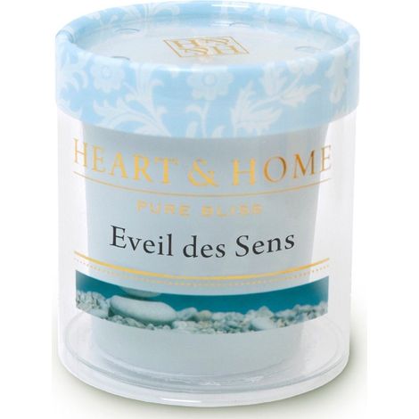 Petite bougie heart and home éveil des sens