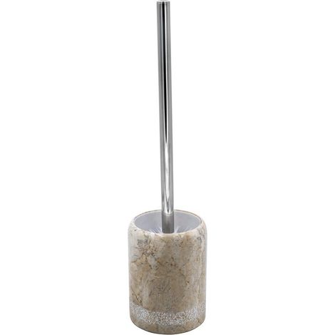 Brosse WC sur pied POSH, marbre, beige (1/2)
