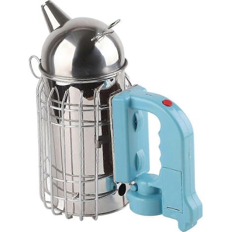 Fumoir électrique en acier inoxydable pour ruches, accessoire apicole, outil de qualité supérieure WHBYV (1/4)